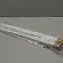 LazBlinds Cordless White 1" Room Darkening Vinyl Mini Blinds, 20" W X 48" H Horizontal Window Blinds for Home, Cordless Shades for Indoor Windows