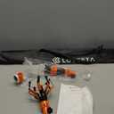 LOVEETA® Gen2 12Ft [18Ft Reach] Lightweight Extendable Light Bulb Changer Pole for High Ceilings – Telescopic Light Bulb Pole Changer with Bulb Gripper - Champagne Gold