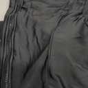 Islamic Burkini Swimsuits for Women Muslim Modest Swimwear Swim Dress Top + Pants + Hijab Beachwear (Large, Black Solid)