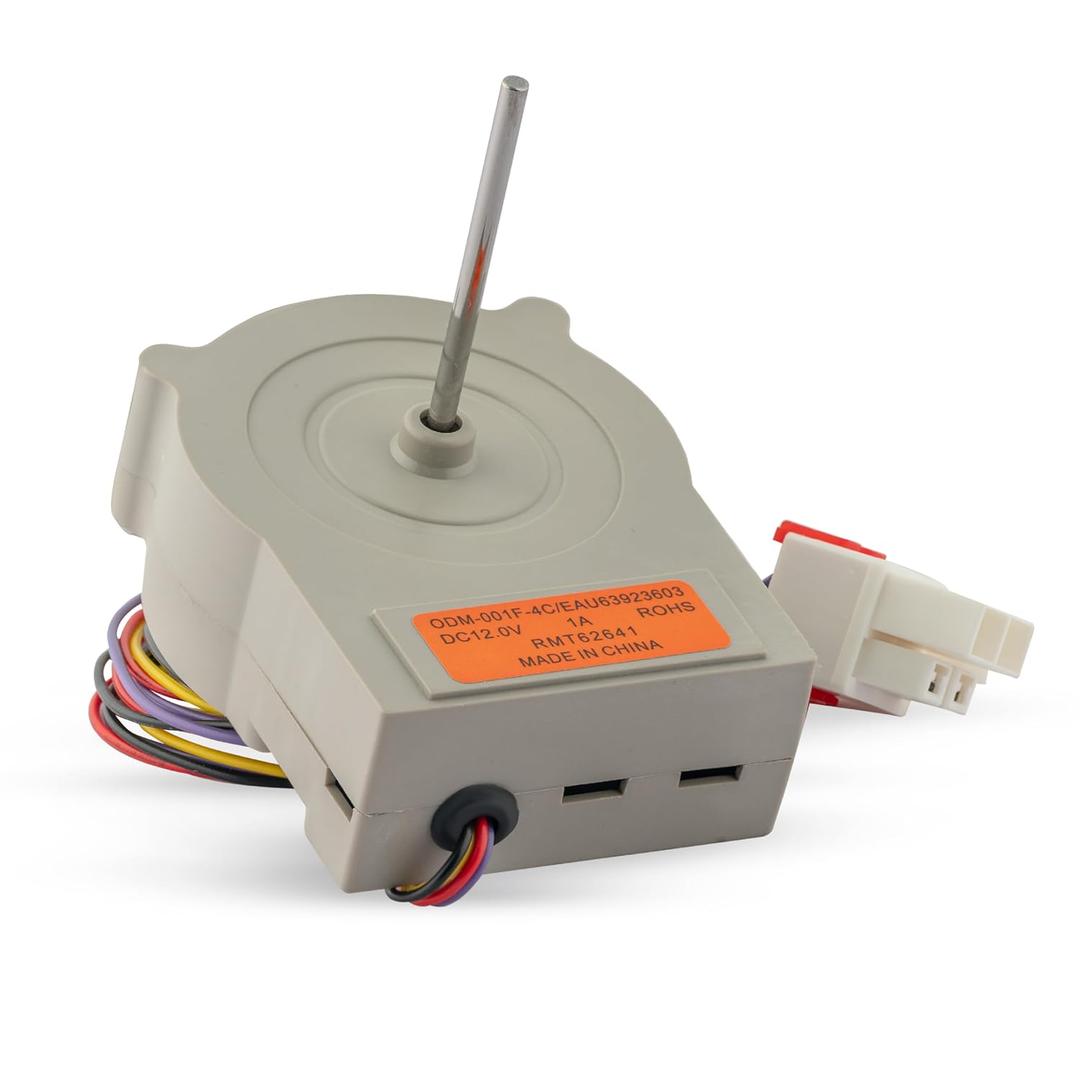 BlueStars EAU63923603 Refrigerator Evaporator Fan Motor Assembly - Compatible with LG and Kenmore Refrigerators DC 12.0V / 1.0 A - Replaces EAU65058305, AP6317197, PS12383671, EAP12383671, PD00045140