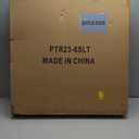 6.5 Ft Prelit Full Pop up Christmas Tree with Timer 8 Mode 200 Warm Lights, Ornaments, Red&Gold Ribbon, Flowers, Bows,UL Plug Powered, Fire-Resistant Collapsible Outdoor Indoor Holiday Party Decor