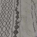 INK+IVY Imani Tufted Chenille 100% Cotton Shower Curtains Machine Washable, Modern Home Bathroom Dcor Bathtub Privacy Screen, 72" x 72", Ivory