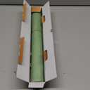 Recliner Headrest Protector Faux Leather Headrest Cover for Recliner Chair Couch Headrest Cover for Furniture Sofa Protector Chair Arm Covers for Home Office 17 x 27In(Mint Green) (Hook & Loop Strips)