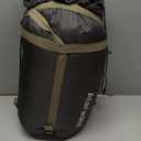 Atarashi Camping Sleeping Bag- 4 Seasons for Adults, Light, Warm, Extra-Large with Compression Sack- Great for Hiking, Backpacking & Outdoor Adventures (A7 Army green/Wide(40''x87''))