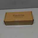 Ravinte 5 Pack Gold Cabinet Handles 3-1/2 Inch Brushed Brass Square Cabinet Pulls Gold Hardware for Kitchen Cabinets - 6 Inch Total Length