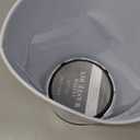 Bath Bliss 5 Liter Small Wastebasket | Round Open Top | Trash Can | Bathroom | Bedroom | Kitchen | Office | Dorm | Disposal Waste Bin | Garbage | Marble (1 Pack)