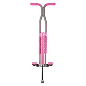 New Bounce Pogo Stick for Kids Ages 9 and Up, 80 to 160 Lbs, Pink
