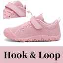 Boys Girls Shoes Anti-Collision Girls Boys Sneakers Slip on Running Tennis Shoes for Toddler/Little Kid/Big Kid (Pink)