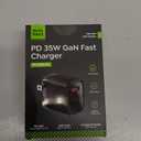 Minthouz 35W USB C Fast Charging Charger, Dual-Port GaN Nano Charger with Foldable Plug for iPhone 17/16/15 Series, iPad, Galaxy S24 Ultra and More Series