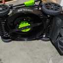 Greenworks 40V 21" Brushless Cordless (Self-Propelled) Lawn Mower (75+ Compatible Tools), 5.0Ah Battery and Charger Included