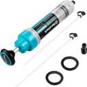 DURATECH 200CC Fluid Extractor Automotive, Fluid Pump with Long Extension Tubes, Oil Syringe with Powerful Suction, Fluid Extractor Pump for Extracting Engine Oil, Transmission Oil and Brake Fluid