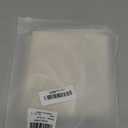 Linen Valance for Windows 2 Panels, Natural Ivory Rod Pocket Light Filtering Semi Sheer Soft Linen Window Treatment Drapes Farmhouse Burlap Rustic Curtains for Kitchen Living Room,54x15 inch