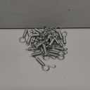 Anxingo 30 Pcs Spring Cage Latch Door Spring Hook Metal Finger for Fixing Rabbit, Dog, Cat, Birds,Rodents, Guinea Pig, Hamster, Parrot Hedgehog Cage Door