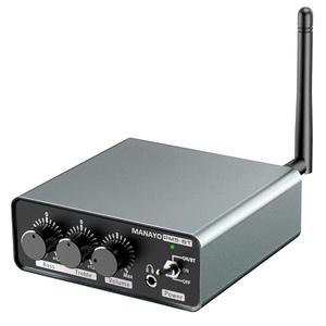 Phono Preamplifier for Turntable with Bluetooth 5.3 Transmitter, Hi-Fi Stereo Audio Preamp with Bass Treble EQ, Phono/Line Mode Switch for Turntables, BT Speaker & Headphone