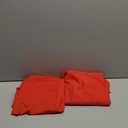 Trlyc 2 Pack 6FT Spandex Table Cloth - 72 x 30 Inch Rectangular Stretch Tablecloth, Wrinkle Resistant Scretch Table Cover for Wedding, Party, Banquet, Picnic, Outdoor Decoration (2Pcs,Red)