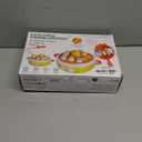 4 in 1 Toys for Ages 5-7, Bounce and Catch Chicken Games, Rotating Board Games for Kids 4-6, Fishing Game Magnetic,Toddler Toys Bowling, Family Games for Kids and Adults