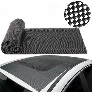Non-Slip Trunk Mat, Black Mesh Car Cargo Liner Protector, Universal Fit for Car Roof, Floor, Tables, 47x36 Inch, Cuttable Design