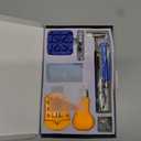 JOREST Watch Repair Kit for Battery Replacement & Link Removal, Resizing &Opener, Watch Repair and Cleaning Screwdriver Set, Wrench Back Remover, Spring Bar Tool