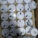 Lasts 2X Longer Flameless Tealight Candles [100 Pack, Batteries Included], Realistic Tea Lights Candles, Flickering Bright Tealights, Battery Operated Unscented Candles