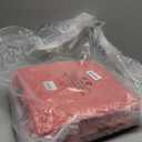 TKYHRMAS Christmas Ornament Storage Box, Ornament Storage Container with 8 Trays, Xmas Decoration Organizer Holds Up to 128 Decoration Balls, Durable 600D Oxford Material（Red）