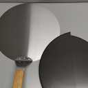 Tenovu Supply 6 Piece Pizza Stone for Oven and Grill with 13" Black Cordierite Stone, Metal Holder/Rack, Stainless Steel Peel, Dough Cutter, Cutter Rocker, and Server - Pizza Oven Accessories