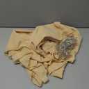 10ft x 10ft Champagne Chiffon Backdrop Curtain with Lights String for Parites Wedding Wrinkle Free Curtain Photo Backdrops Drapes for Baby Shower Birthday Party Home Decorations