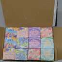 Valentines Day Gifts for Kids, Prefilled Valentines Box with 24PCS Animal Squishy Toys, Valentine Exchange Gifts for Boys Girls School Classroom