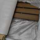 Wire Shelf Covers, Bamboo Wire Rack Covers (4PCS, 40" W x 16" D) Walnut