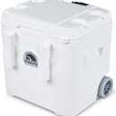 Igloo Marine Cooler | Insulated Hard Shell Ice Chest |Great for Fishing, Camping, Boating, & More (52Qt Roller)
