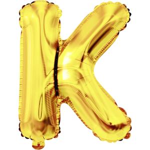 40 Inch Large Gold Letter K Foil Balloons, Foil Mylar Balloons for Birthday Party, Anniversaries, Graduation, Wedding Supplies Decorations