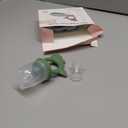 Baby Breastmilk Popsicle Molds & Fruit Feeder Pacifier, Silicone Baby Food Freezer Tray Storage Containers for Infant Teething Self Feeding (Green)