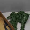 DUUDO 3FT Premium Hinged Artificial Holiday Small Mini Christmas Tree for Tabletop, Home, Office, Indoor and Outdoor Holiday Decoration, Easy Assembly Metal Hinges & Foldable Base