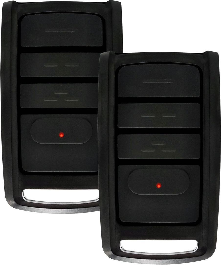 O3T-BX O3T-A 315/390Mhz Dual Frequency Auto-Seek Overhead Garage Door Opener, Gate Remote for Overhead Door Code Dodger/Genie Intelli code, 3-Buttons Remote Replacement for Overhead Door Remote