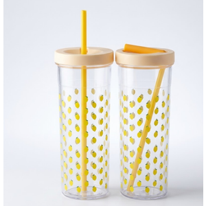 Glass Slipper Lemon 20 OZ 2 Pack