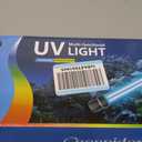 18W Aquarium UV Light for 100-1000 Gallon, UV Pond Water Clarifier for Koi Pond, Swimming Pool, Spa, Large Fish Tank, Cold Plunge UV Light for Pond Algae Control