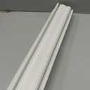 Yaocom 2 Strip White 32 Inch Vinyl U-Shape Door Bottom Seal, Slide on Weatherstrip Interior Door Bottom to Block Light and Reduce Noise Fits 32 x 1-3/8 Doors, Fills 1/2 1-1/2 Gaps