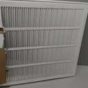 HVAC Premium 22 x 32 Duct Opening Steel Return Air Filter Grille, for 1-inch Filter, Removable Door, Flat Stamped HVAC Vent Cover Grille, Outer Dimensions 24.5 x 34.5