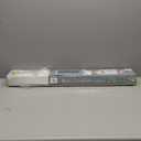 Cordless Room Darkening Venetian Blind - 31 Inch Width, 64 Inch Length, 2" Vinyl Slat Size - White - GII Luna Light Filtering Horizontal Mini Windows Blinds for Interior by Achim Home Decor