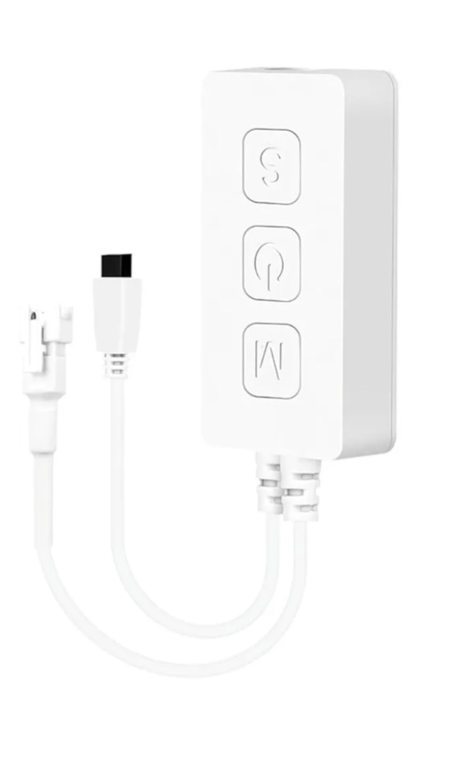 SK6812 RGBW Music Controller with Built-in Microphone LED Light Strip SP617E DC5V-24(1 Out Port)