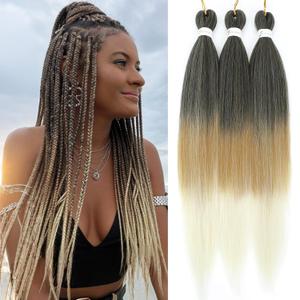 26 Inch 3 Pack Pre Stretched Braiding Hair