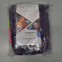 Osuntress Purple Hair Extensions 30 Inch 4 Packs, Long Pre Stretched Braiding Hair for Kids Braids, Dark Purple Synthetic Fiber total 60 Inch