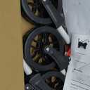 Wagons Carts Foldable, Collapsible Foldable Wagon 330lbs Capacity, Large Capacity Wagon Cart with All-Terrain Wheels,Heavy Duty Utility Wagon Cart with Brakes for Camping Shopping Sports (180L, Black)