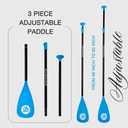 Niphean 3/4-Piece Kayak Paddle, Adjustable Paddle Board Paddles, SUP Paddle