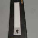 EZVALO 10inch Under Cabinet Lighting, LED Motion Sensor Light Indoor, 2400mAh USB Rechargeable Closet Lights, Dimmable & Magnetic Wireless Under Counter Lights for Kitchen, Pantry, Stairs (2 Pack)