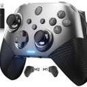 EasySMX X10 PC Controller for Black Myth: Wukong - Enhanced Wireless Bluetooth Controller with a Swappable Faceplate/Hall Joysticks and Triggers for PC/Switch/Steam/Android TV/Android and iOS Mobile