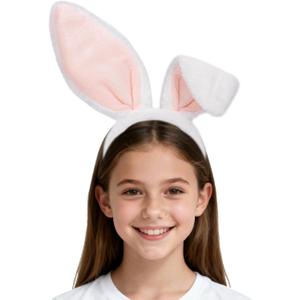 Joyline Cute Bunny Headband for Women GirlsFluffy Rabbit Ear Hairband Costume Accessories Easter Birthday Party Favors Gifts