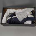 ECCO Men's Soft VII Oxford (9-9.5, Marine Nubuck/Lion)