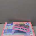 Baby DJ Table for Toddlers 1-3 with Music & Light, Musical Baby Piano Toys 6-9-12-18 Months Toddler Activity Table Music Instruments Learning Toys for 1 Year Old Girl Valentine Birthday Gifts Age 0-2