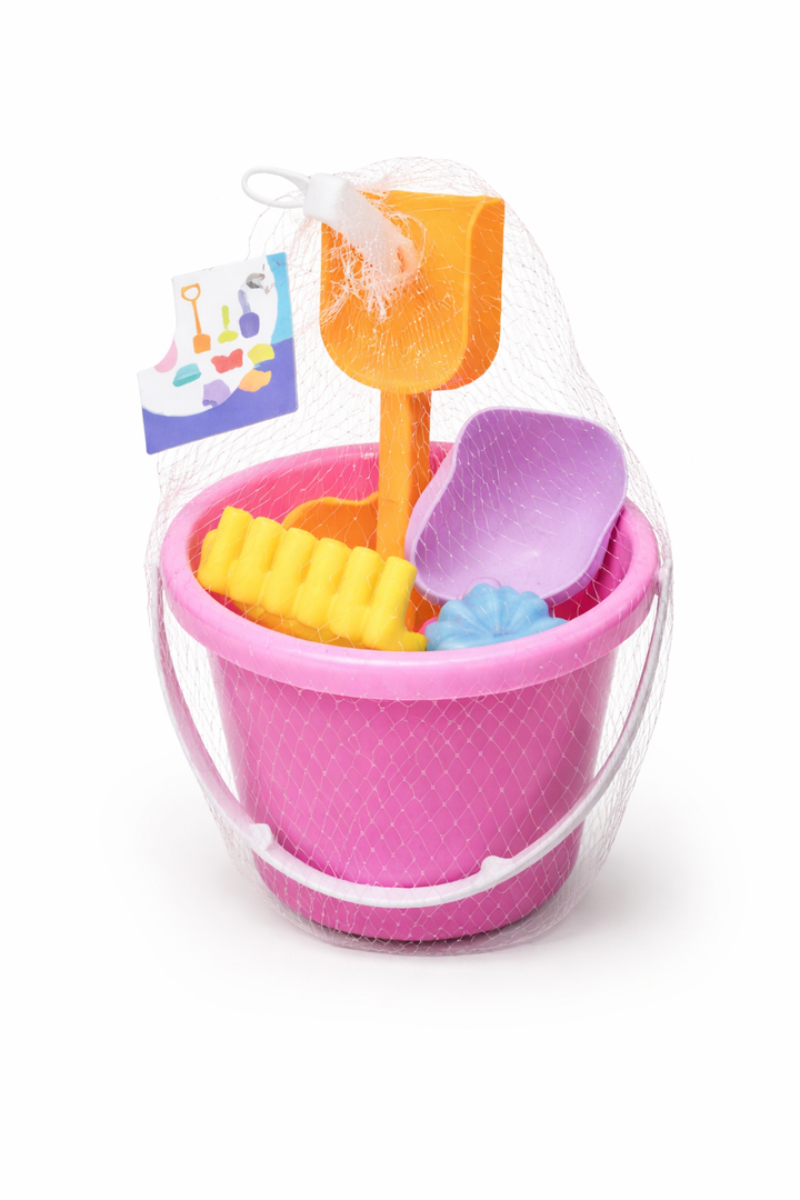 Sand Toy Bucket Pink