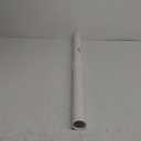 2.2" x 2.5" PVC Pipe 14" Plastic Rigid Tubing Round High Impact Drain Pipe, [for Greenhouse Garden Home HVAC Plumbing] - 57x63mm / White
